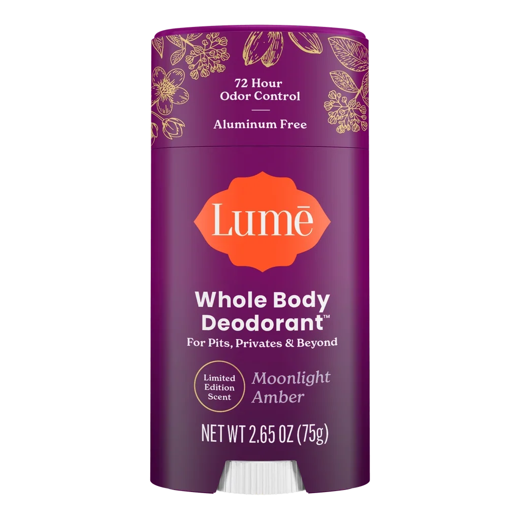 Lume Solid Stick Deodorant Moonlight Amber